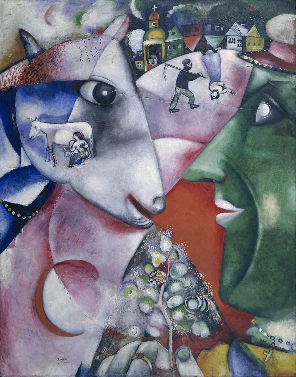I and The Village (Mark Chagall)
